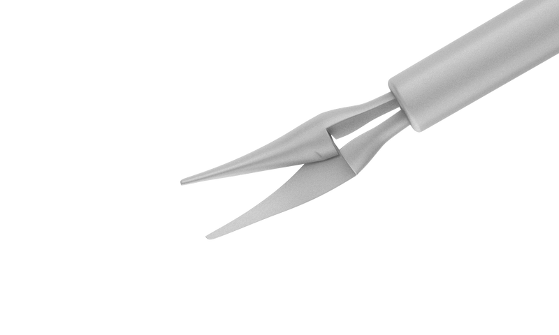 008R 12-209-23 Curved Subretinal Scissors, Curvature Radius 12.00 mm, 23 Ga, Tip Only
