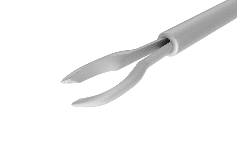 094R 12-411-23 Tano Asymmetrical Vitreoretinal End-Gripping Forceps, 23 Ga, Tip Only
