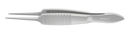 050R 4-0607S Bishop-Harmon Suturing Forceps, 0.30 mm, 1x2 Teeth, 5.00 mm Tying Platform, Length 87 mm, Stainless Steel