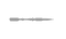 999R 16-010 Rumex Corneoscleral Punch (0.50, 0.75, 1.00, 1.50 mm Tips), Length 122 mm, Titanium Handle