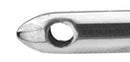 076R 7-081-23 Irrigation Handpiece for Bimanual Technique, Curved, 23 Ga, Two Ports on Side 0.35 mm, Length 104 mm, Titanium Handle