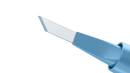 999R 6-10/6-0501 Side-Port Diamond Knife, 45° Single-Edge Blade, 0.60 mm, Length 120 mm, Straight Titanium Handle