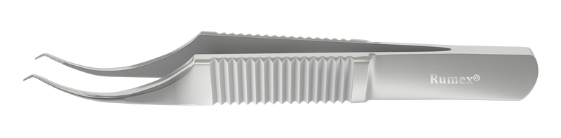 082R 4-0503S Colibri-Bonn Corneal Forceps, 0.12 mm, 1x2 Teeth, Flat Handle, Length 84 mm, Stainless Steel